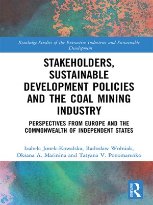 cover image of Stakeholders, Sustainable Development Policies and the Coal Mining Industry